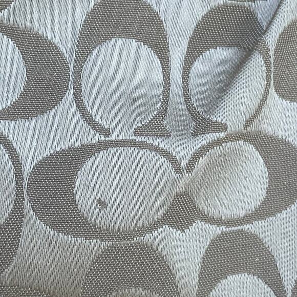 Coach Signature Tan/Brown Wristlet/Wallet with Credit Card Slots - Picture 9 of 11